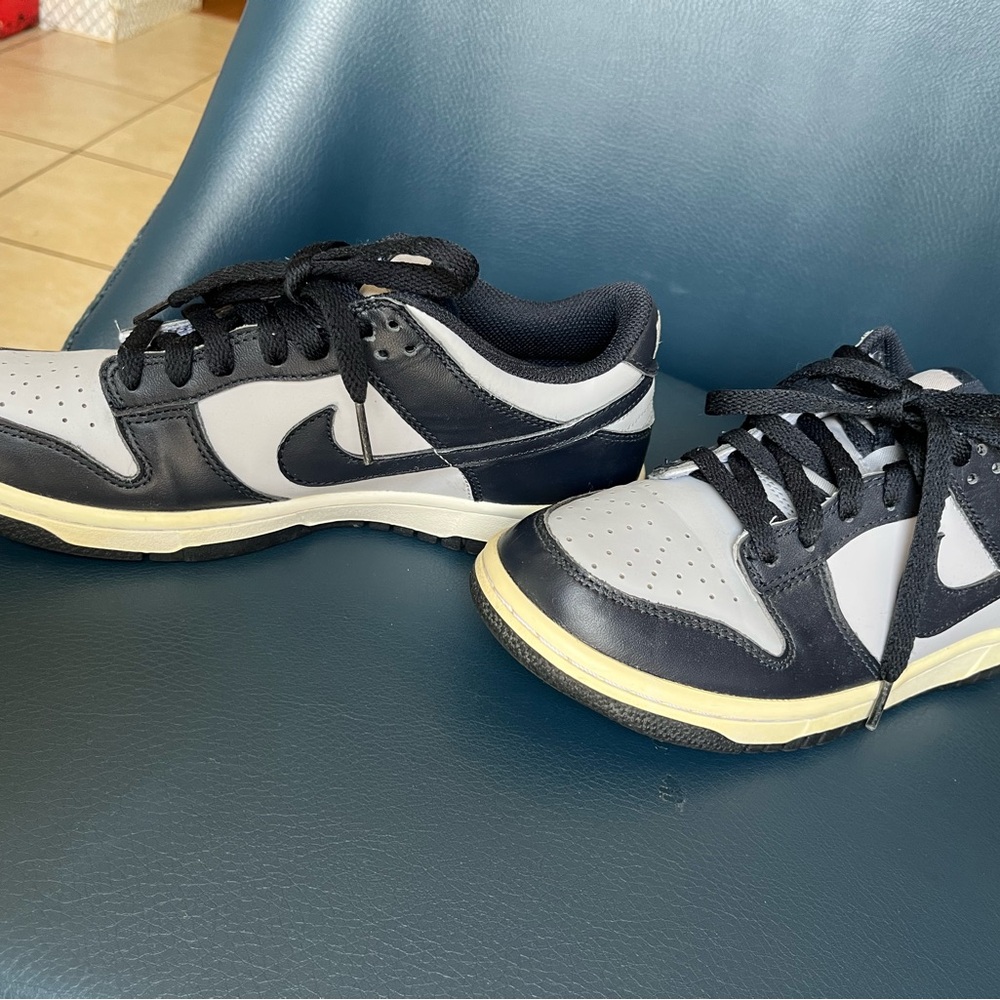 Nike Black and White Low-Top Sneakers